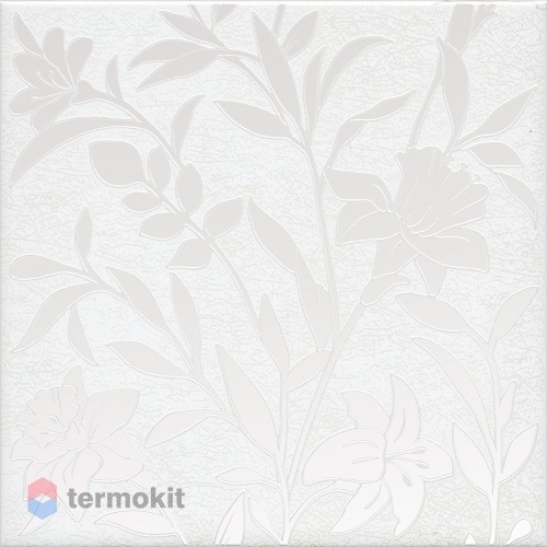 Керамическая плитка Kerama Marazzi Барберино HGD/A568/5155 декор 4 белый глянцевый 20x20