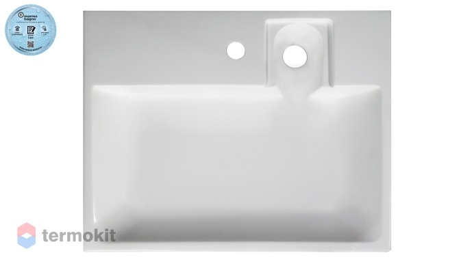 Раковина над стиральной машиной Marmo Bagno Дельта 60 MB-DL60-50