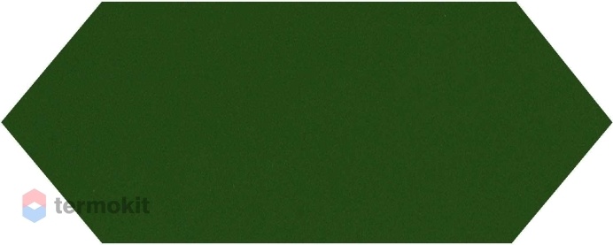 Керамическая плитка Monopole Cupidon Dark Green Brillo Liso настенная 10x30