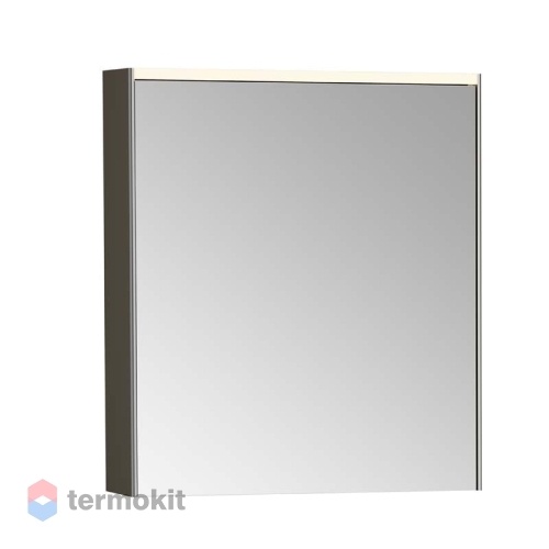 Зеркальный шкаф Vitra Core с подсветкой серый 66909