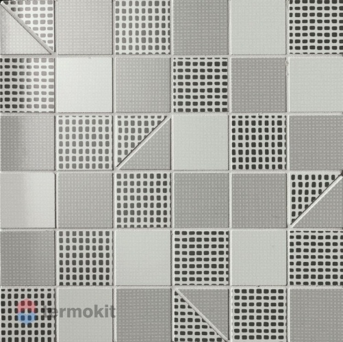 Керамическая плитка Fap Pat Grey Slash Mosaico (fOEI) мозаика 30x30