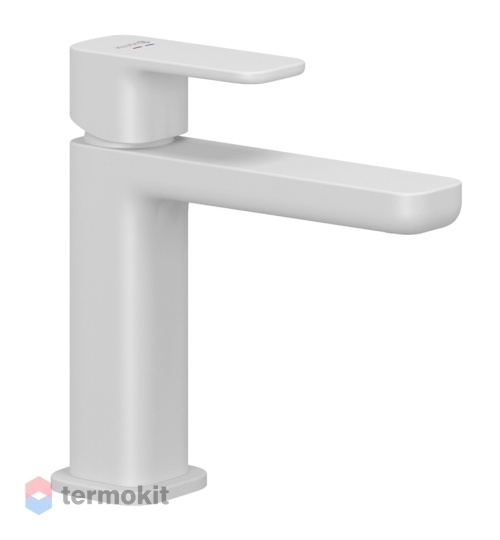 Смеситель для раковины Kludi Renon белый матовый 422885375
