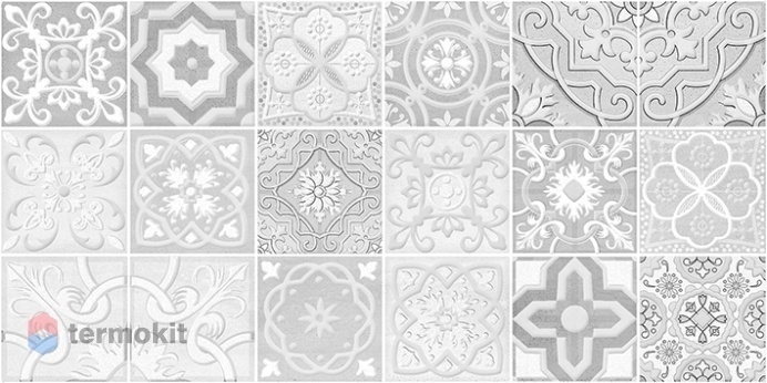 Керамическая плитка Laparet Concrete Module Декор серый 30х60