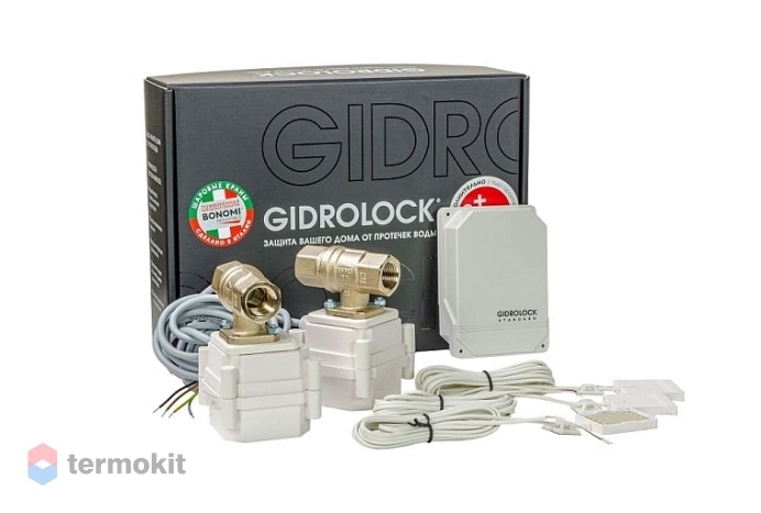 Комплект для защиты от протечек воды Gidrolock Standard BONOMI 1/2