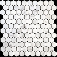 Мраморная мозаика Natural Paladium 7M088-DP (Carrara) 28,5х29,5