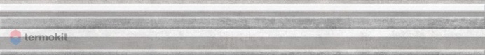 Керамическая плитка Cersanit Navi бордюр серый (NV1J091) 5x44