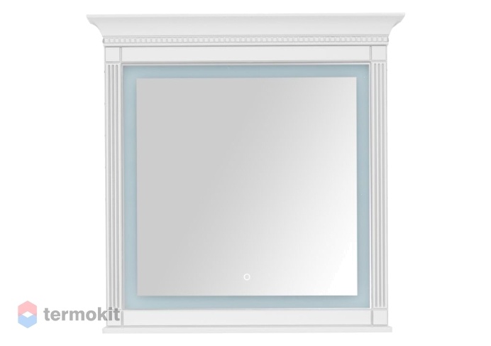 Зеркало Aquanet Селена 105 201647 белый/серебро