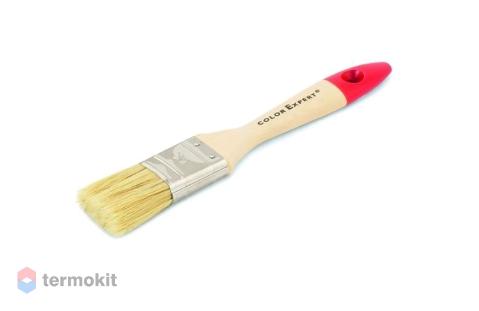 Color Expert Кисть для красок на водной основе, смешанная щетина, деревянная ручка (30мм)