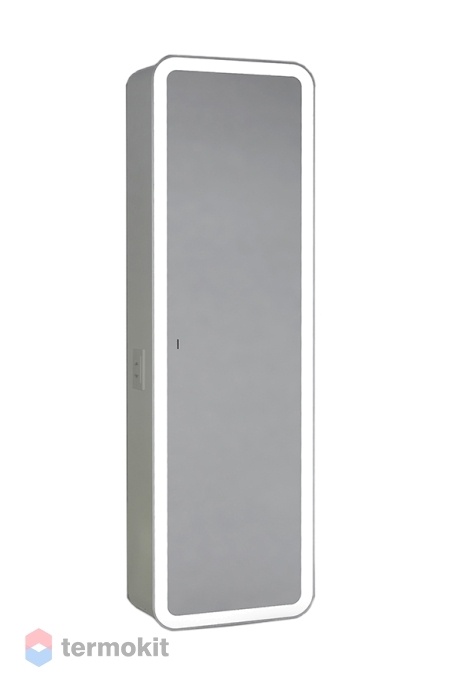 Шкаф-колонна Jorno Modul 50 подвесная белый глянец Mol.04.120/P/W/JR