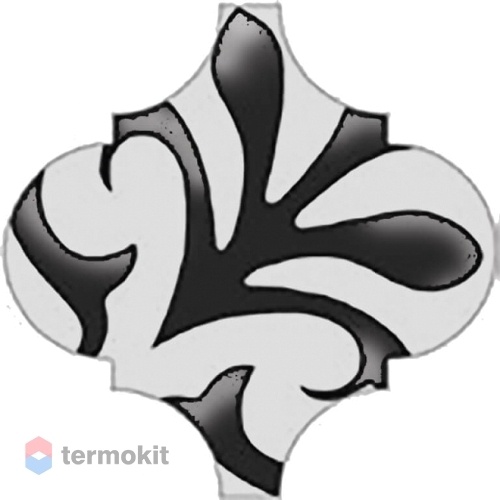 Керамическая плитка Kerama Marazzi Арабески OS/A33/65000 глянцевый орнамент декор 6,5x6,5