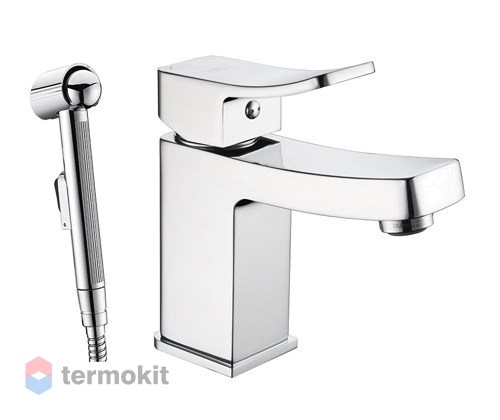 Смеситель для раковины WasserKRAFT Aller с гигиеническим душем 1068