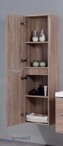 Пенал BelBagno ANCONA-N 400 подвесной Rovere Bianco левый