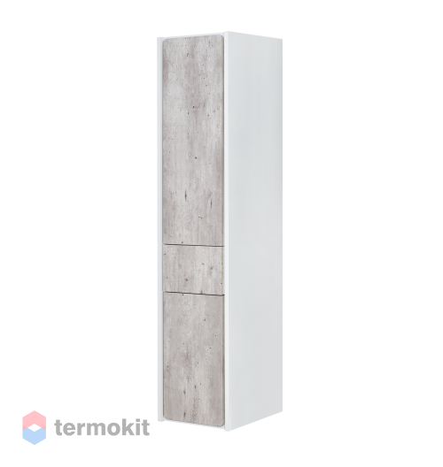 Шкаф-колонна Roca Ronda 32 подвесной белый матовый, бетон ZRU9303005