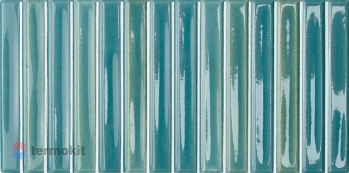 Керамическая плитка Wow Colour Notes Bars Azur настенная 12,5x25