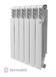 Биметаллический радиатор Royal Thermo Revolution Bimetall 500 \ 06 секций \ с боковым подключением
