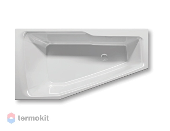 Акриловая ванна RIHO RETHING SPACE PULG&PLAY 1800x1100x620/500 правая B115005005