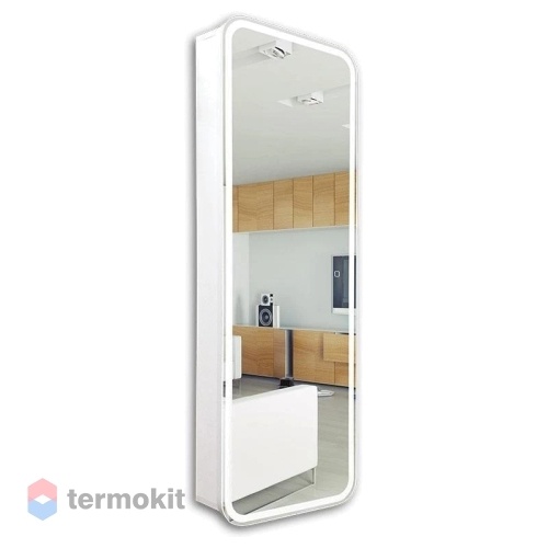 Зеркальный шкаф Silver mirrors Понтианак 45 с подсветкой LED-00002360