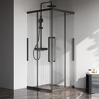 Душевой уголок AM.PM Func 2000x900x900 черный матовый W84G-403-9090-BТ