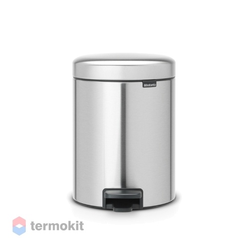Мусорный бак Brabantia NewIcon 5 л стальной матовый (FPP) 112102