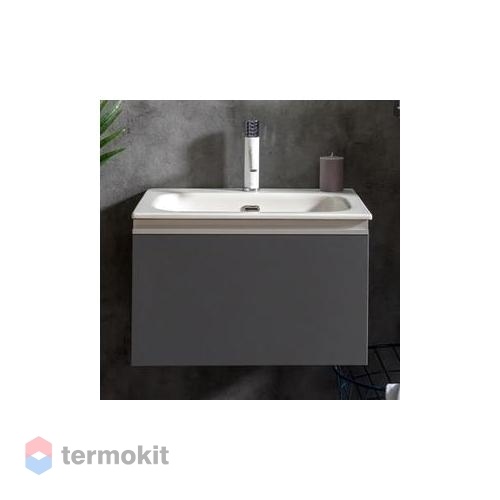 Тумба под раковину ArmadiArt Vallessi 60 Антрацит матовый 837-060-Amatt