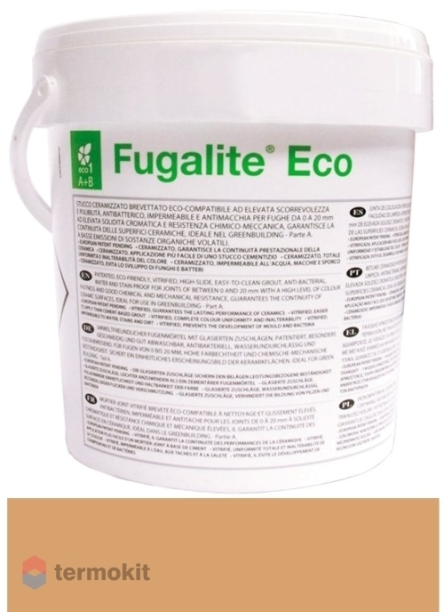 Затирка Kerakoll Fugalite Eco эпоксидная 10 Terracotta (3 кг ведро)
