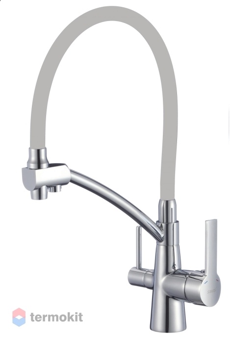 Смеситель для кухни Savol хром S-L1805-04
