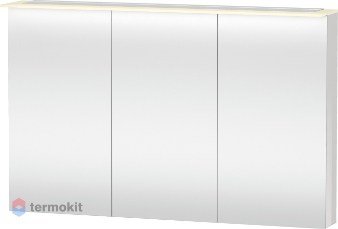 Зеркальный шкаф Duravit X-Large 120 с подсветкой белый XL759608585