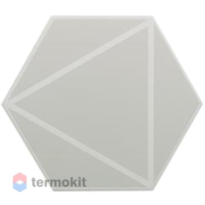 Керамогранит DNA Tiles Fancy Lines Grey 20x23