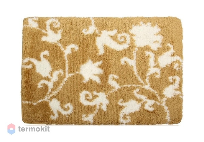 Коврик для ванной комнаты IDDIS Elegant gold 90x60 желтый 131A690i12