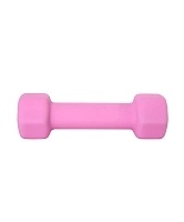 Гантель неопреновая Starfit DB-201 розовый пастельный, 1 кг УТ-00018829