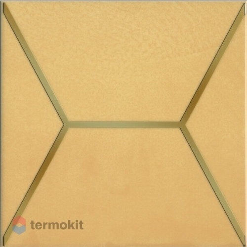 Керамическая плитка Kerama Marazzi Витраж OP/B181/17064 Декор желтый 15х15