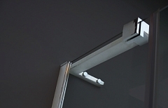 Душевой уголок Cezares Bergamo 1950x1000x900 левый хром BERGAMO-W-AH-2-100/90-C-Cr-L