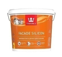 Tikkurila Facade Silicon,Силикон-модифицированная акриловая краска,база А,2,7л