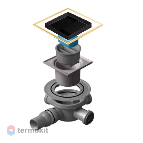Сливной трап Pestan Confluo Standard Dry 3 Ceramic Gold 13000125