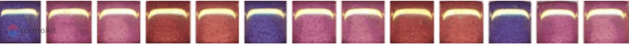 Керамическая плитка Kerama Marazzi Карандаши Бисер Цветной POF015 Бордюр 20x1,4