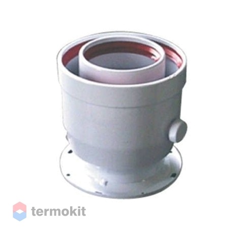 Соединительный штуцер для вертикального коаксиального дымохода Ferroli 60/100