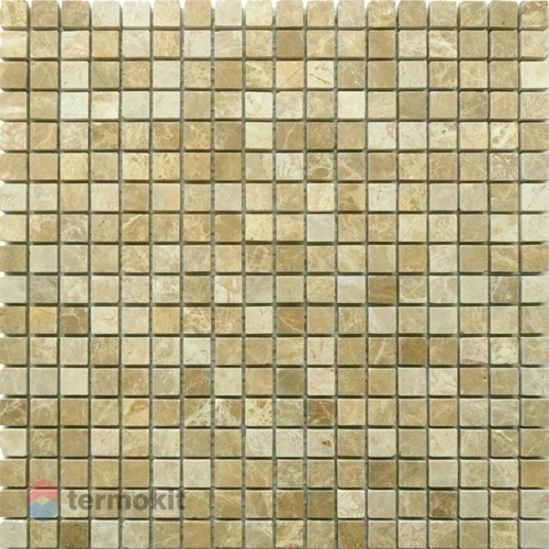 Мозаика Caramelle Mosaic Pietrine 4mm Emperador Light Pol (1,5x1,5) 30,5x30,5