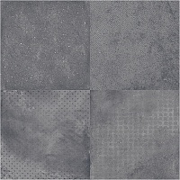 Керамогранит Ocean Ceramic Magnus Graphite Decor Rett 60x60
