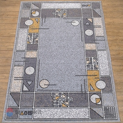 Ковёр Kitroom Лайла де Люкс 160x230 прямоугольный серый 15704 10766