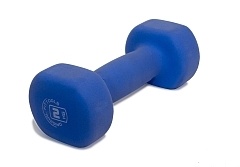 Гантель Original Fittools виниловая 2кг FT-NDB-2