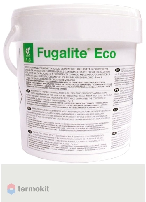 Затирка Kerakoll Fugalite Eco эпоксидная 51 Silver (3 кг ведро)