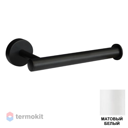 Держатель туалетной бумаги Palazzani матовый белый 9943M343