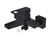 Смеситель для ванны и душа Haiba черный матовый HB60615-7