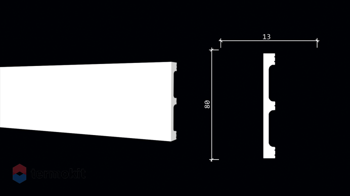 Плинтус Decor-Dizayn DD708