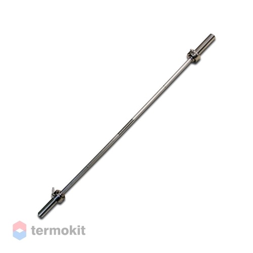 Гриф прямой MB Barbell 220см д50 мм хромированный MB-BarM50-2200L