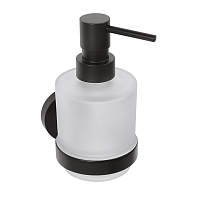 Дозатор для жидкого мыла настенный Bemeta DARK черный матовый 104109100