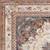 Керамогранит Kerama Marazzi Мраморный дворец Декор ковёр угол лаппатированный HGD/A174/SG1550 40х40