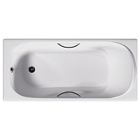Чугунная ванна Goldman Nova 1600х800 с ручками NV16080