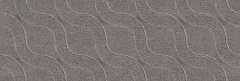 Керамическая плитка EspinasCeram Komo Decor Petren Dark Grey настенная 30x90