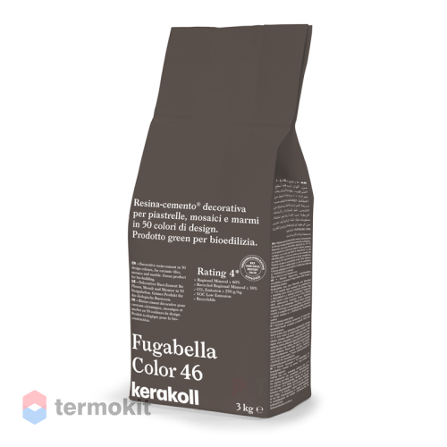 Затирка Kerakoll Fugabella Color полимерцементная 46 (3 кг мешок)